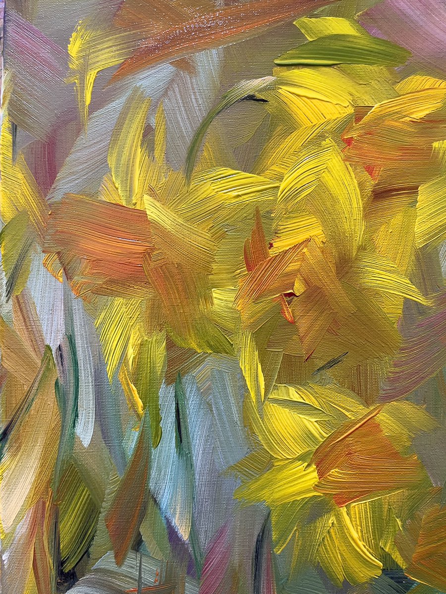 Joyful daffodils flowers