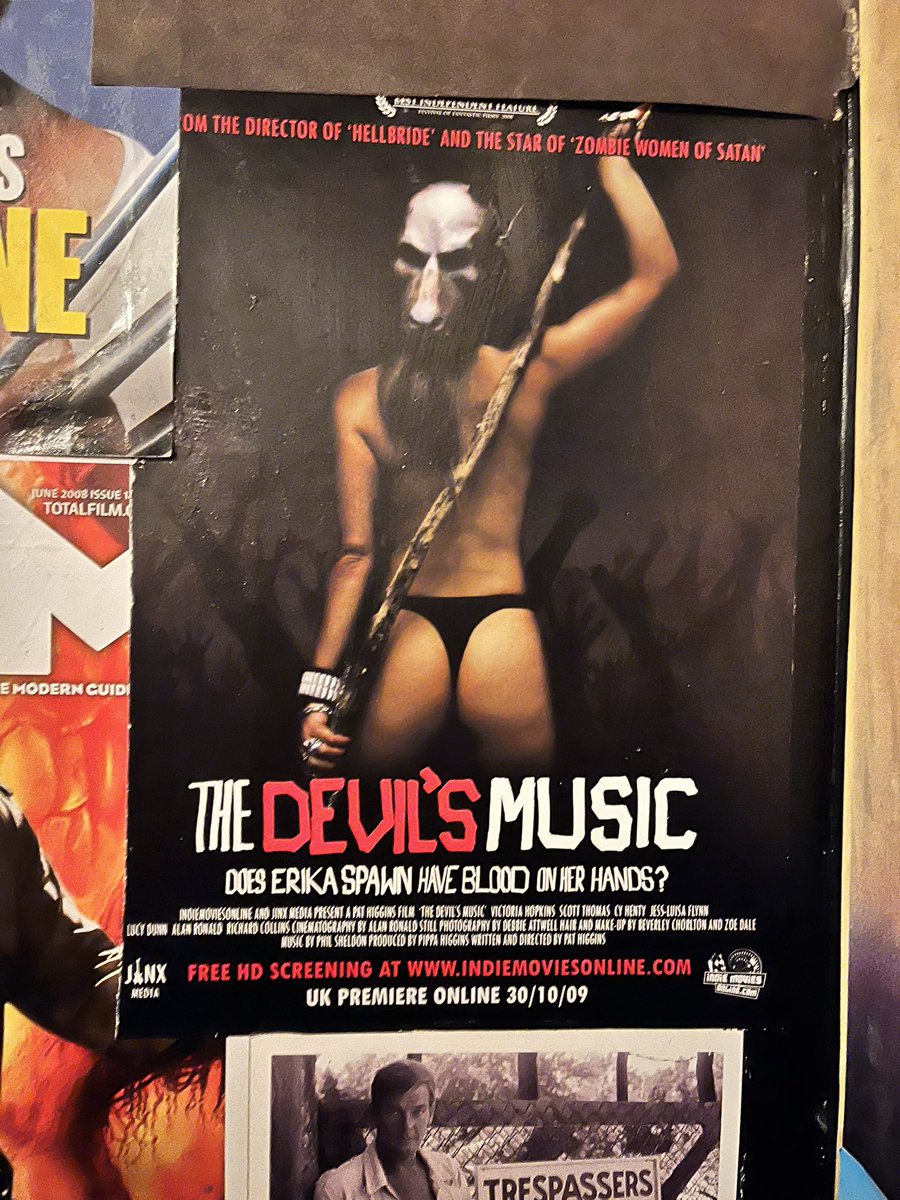 rogersphilip101's tweet photo. Currently in Hereford filming ‘Derelict’ & came into The Loft Cinema for lunch.
Great to see a poster for ‘The Devil’s Music’ from @pathigginsfilm on the poster wall.
#TheLoft #TheDevilsMusic #IndieHorror https://t.co/qTX4j5MACb