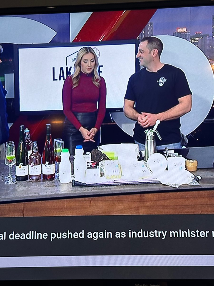 Excited to see #SturgeonCounty represented on Global this morning with <a href="/JeffNonay/">Jeff Nonay</a> and #LakesideDairy

Check out their fresh cheese! It's so yummy!