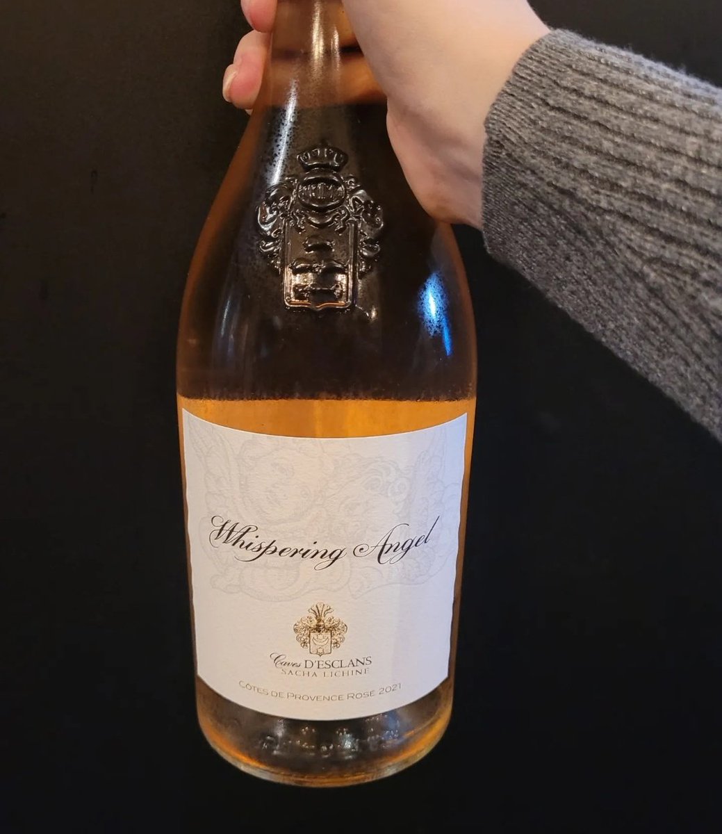 #nationalwineday our wine of the day is the whispering angel 😇  This wine has a undertone of strawberries and cream and its a favourite for so many of our guests ! Its actually a really nice drink. We recommend you give it a try.