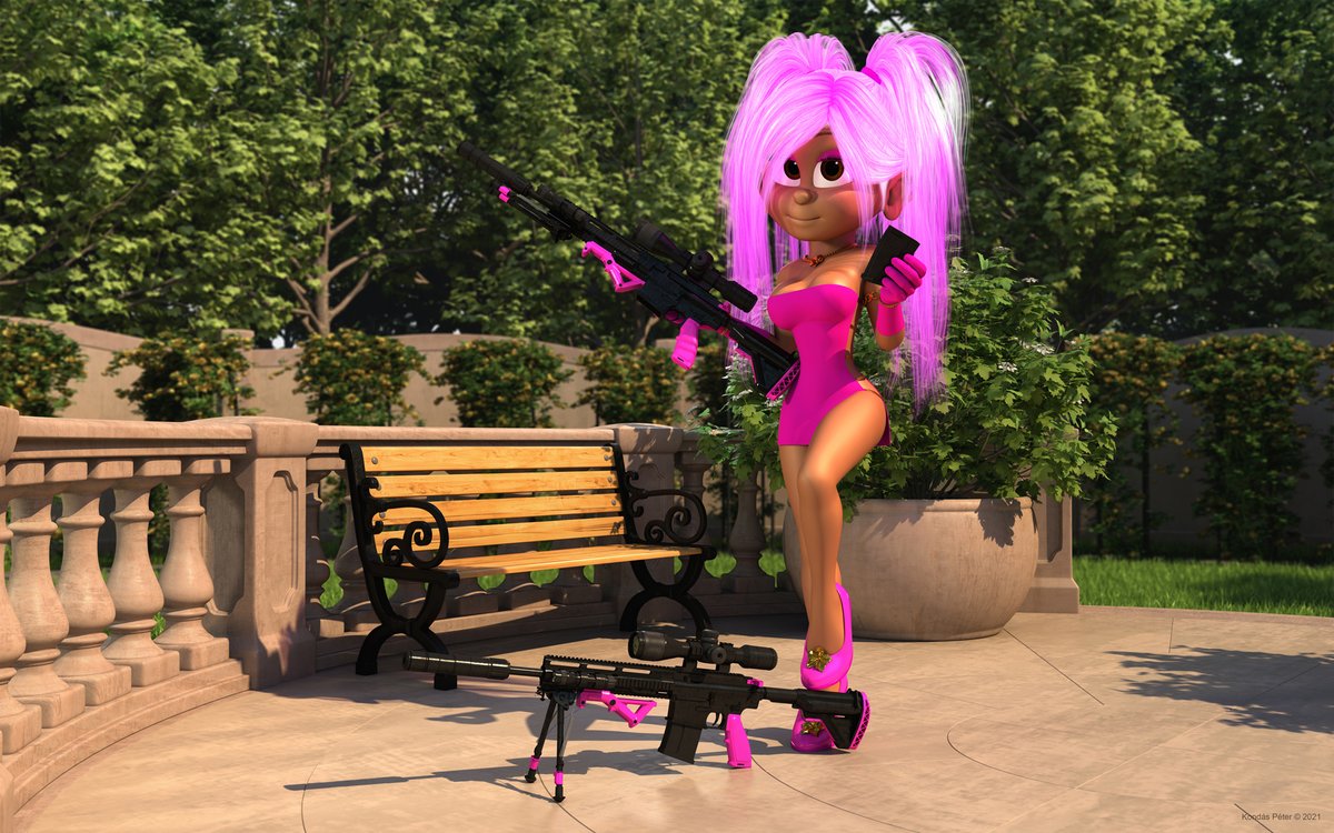 kondaspeter1's tweet photo. #MissPresident with #sniper #rifle in #pinkoutfit .
There are two 8K verisons on Patreon site. Including a topless version.
There are over 1900 sexy pictures in my flickr pack.
#marksman #markslady #pink #pinkcloth #pinkhair #sniper #cutegirl #originalcharacter #agentgirl https://t.co/zLGolLzCNC