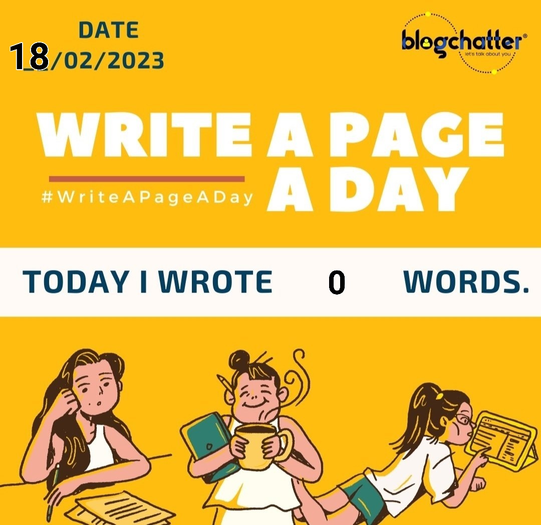 Drpriyankanaik's tweet photo. There are days, and then there are days.
#PriWrites #Blogchatter #WriteAPageADay @blogchatter https://t.co/v4kN30sTb8