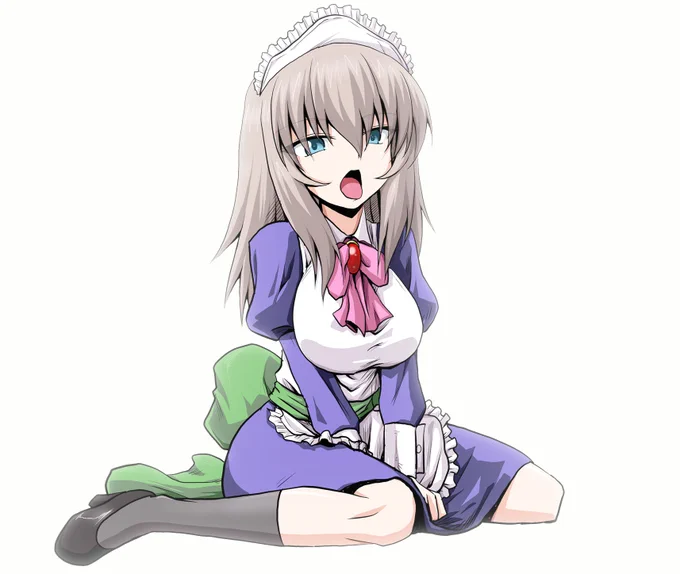 #これを見た人はメイドをTLに放流しよう 