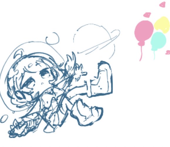 絵茶 続きは明日! 