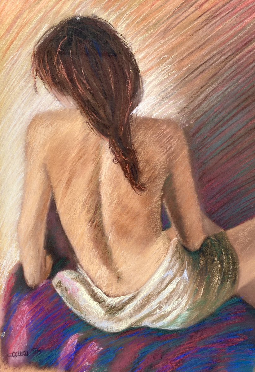 aranmen's tweet image. New #art #artwork #pasteldrawing #ArtistOnTwitter