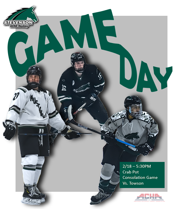 Last Hurrah. 

D2 returns to Annapolis to finish the 2022 - 2023 season against another ACHA D1 opponent: Towson in the Crab Pot Consolation Game at 5:30PM.

Special shout out to our Seniors:
#4 Brenden Jesse
#16 Dylan Candleana
#24 Eric Bennett
#27 Zac Garneau