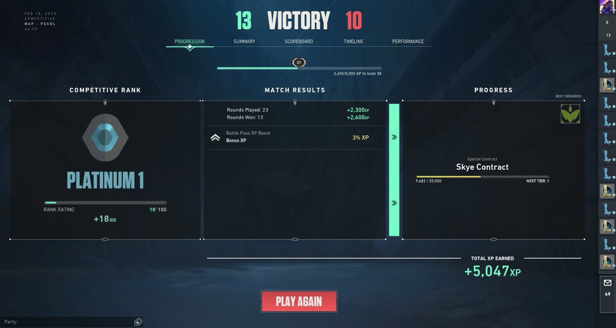 Menos de 3 semanas y platinub, ascendant ahí te voy🫡