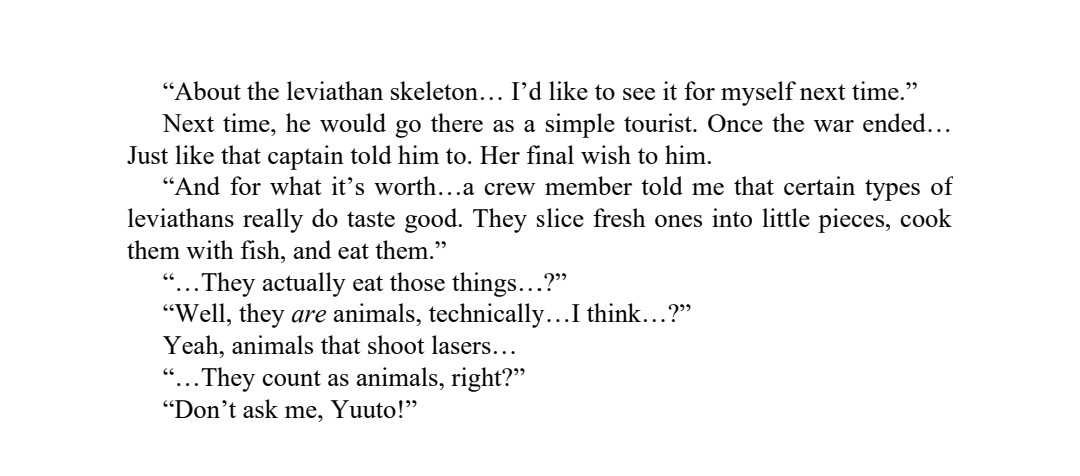 Daivon0404's tweet photo. Their convo, make me wanna join them right away. 😆😆😆. Rito is really the fearless little boy in this masterpiece.

LN: EightySix Ep9
#エイティシックス #ユート #リト #EightySix #yuutocrow  #ritooriya https://t.co/LPLGTokyvI