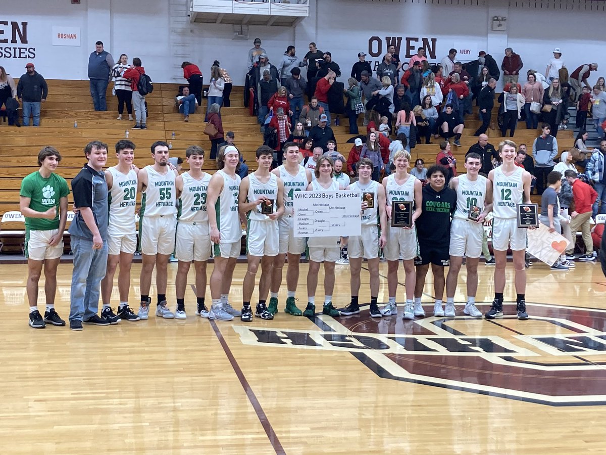 Undefeated Western Highlands Conference and Tournament Champions