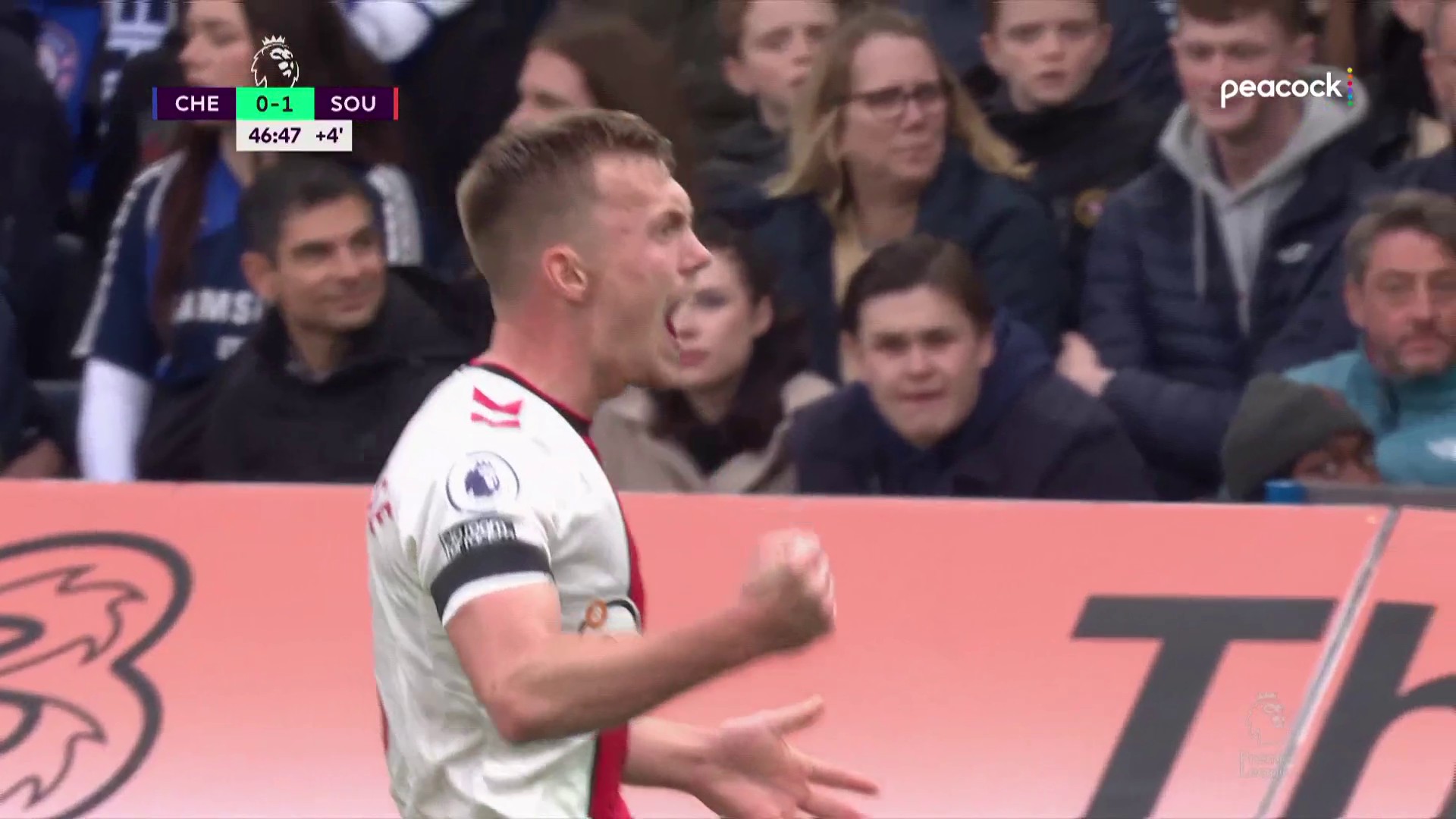 It is too easy for James Ward- Prowse, he’s done it again! 🎯

His 17th Premier League free kick is a beauty and Chelsea are down at home!

🎥 @NBCSportsSoccer”