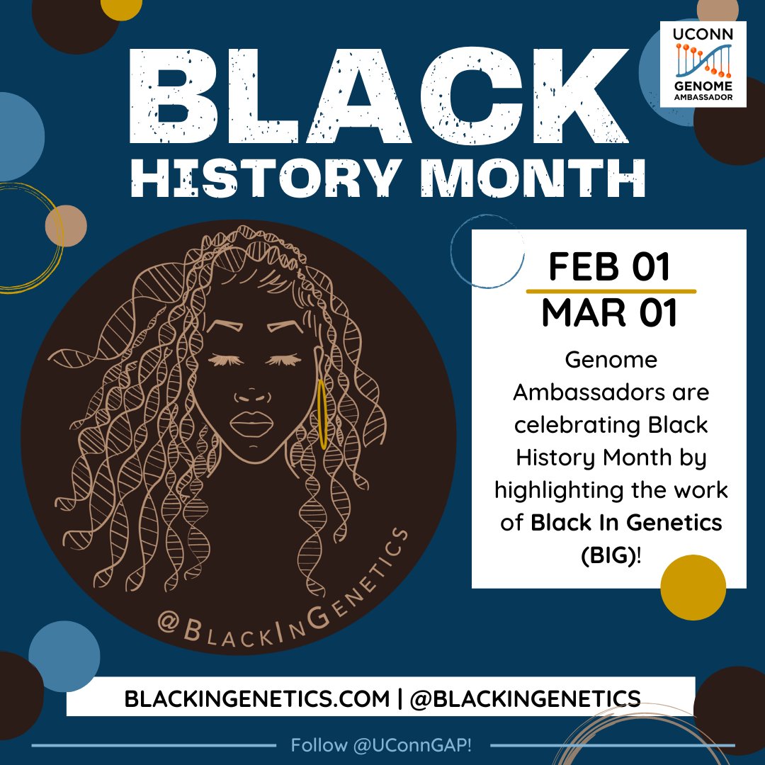 UConn Genome Ambassadors Program tweet media