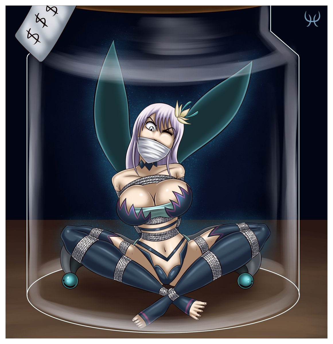 HelloImBGC's tweet photo. Reona's been caught and put into a jar for sale. A cute busty fairy like her is sure to fetch a pretty penny!~
🧚🏻

Great pic by Humite-Ubie!

https://t.co/yPxVh0BQj1

#gag #gagged #Fulldiverpg #bdsm #bondage #boundandgagged #nsfwcommission #ReonaKisaragi https://t.co/u3JDeoDkf2
