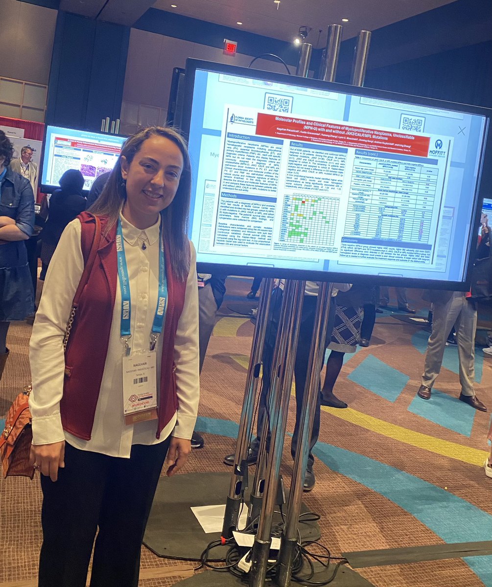 Poster time at FSP23! Thanks to my mentors! 😊👍