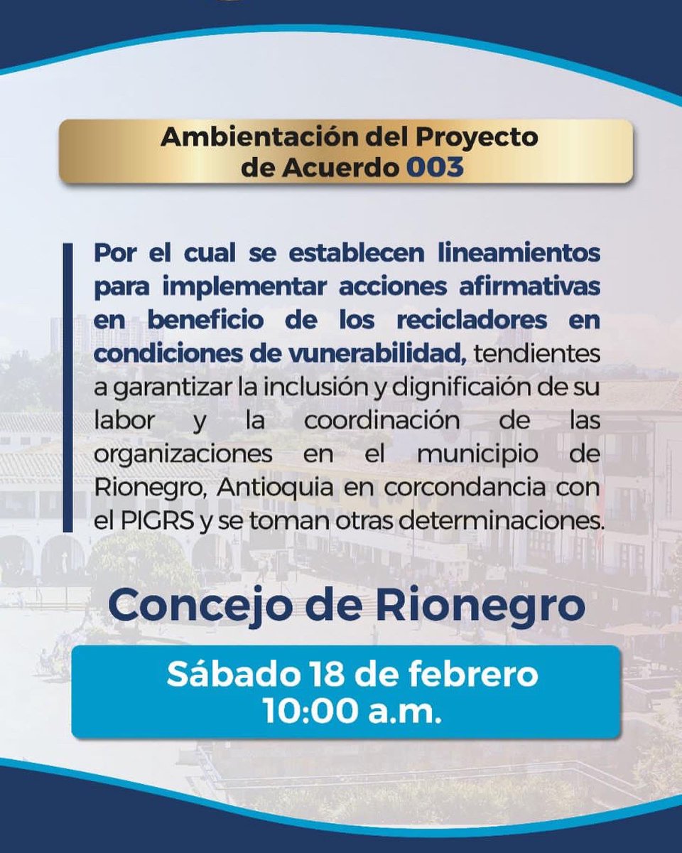 alexvalenciaAV's tweet image. Haciendo seguimiento a las acciones que ayuden a dignificar la labor de la recicladores, quienes son fundamentales para la conservación y protección del medio ambiente. ♻️
#reciclajecreativo♻ #reciclaje #rionegro #naturaleza🍃