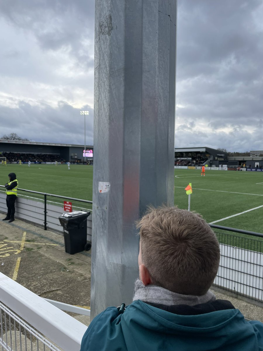 ell_gabbiadini's tweet photo. Absolutely fuming 🤬 

Paid 22 quid for this obstructive and disruptive view at @bromleyfc. Not good enough @MPSBromley @surreyfa https://t.co/FWQUpqbH9a