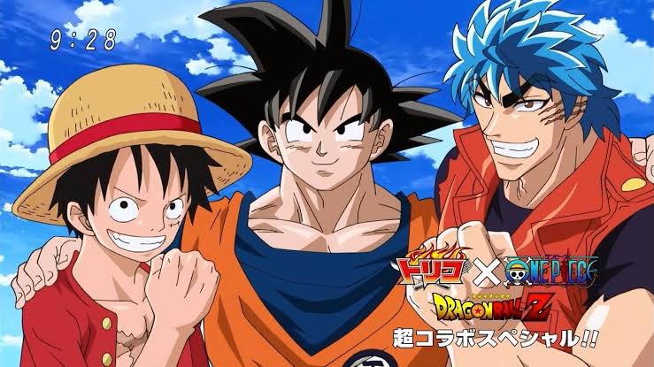 Dragon Ball Limit-F on X: No dia 4 de março no Adult Swin, será exibido o  Super Crossover Especial Toriko x One Piece x Dragon Ball Z Super dublado  en inglês. Para