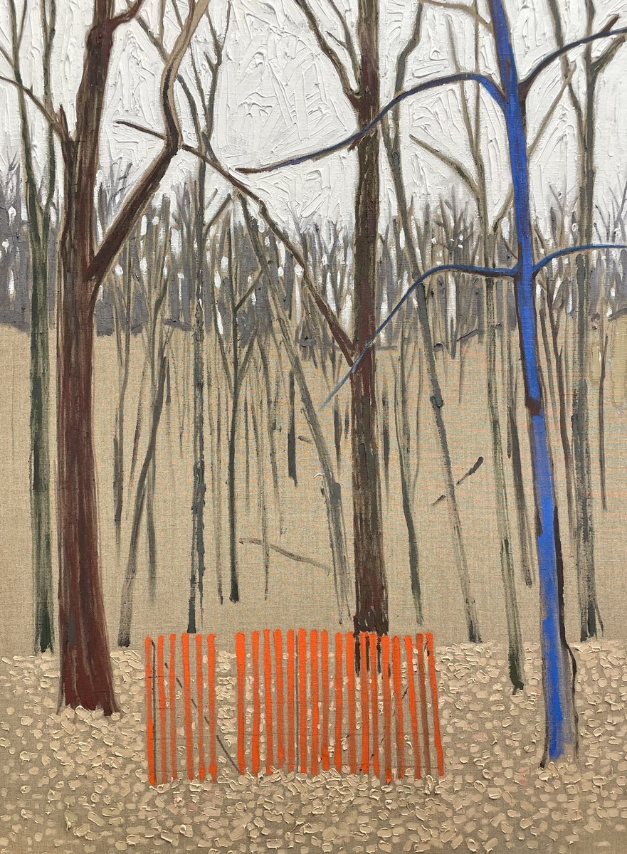 Hardly Anything, oil on linen, 2023