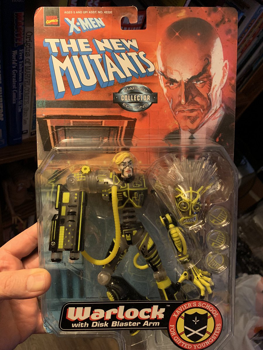 dano_cosmic's tweet photo. Favorite of the new additions from the always wonderful @FarpointToys - #ToyBiz #Warlock (1998)! Love the Warlock head design! Packaging artwork by #BillSienkiewicz!
✨
#NewMutants #XMen #Technarchy #Marvel #MarvelComics #MarvelCosmic https://t.co/BHdn4zhyhg