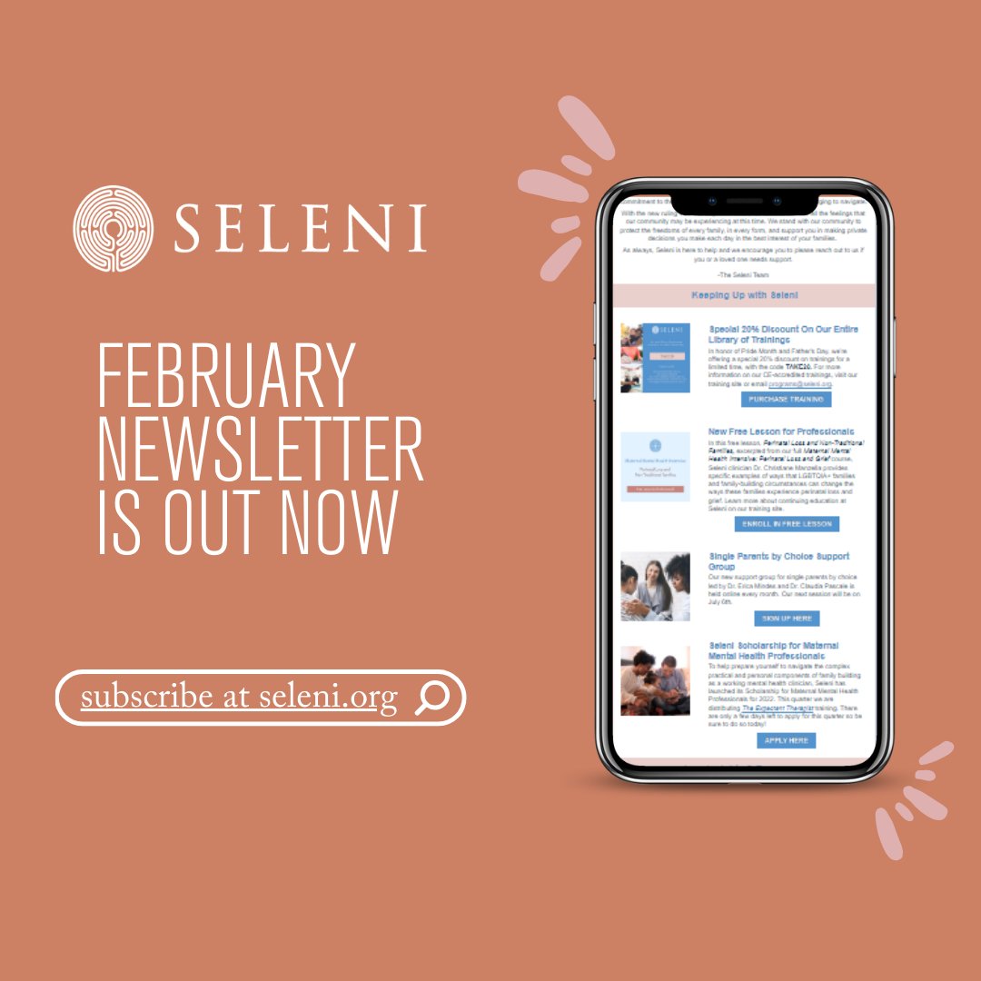 selenidotorg's tweet image. Our February newsletter is out! Discounts, new scholars announced and more
eu1.hubs.ly/H02WDfT0 #news #selenimission #mentalhealth #health #healthcare