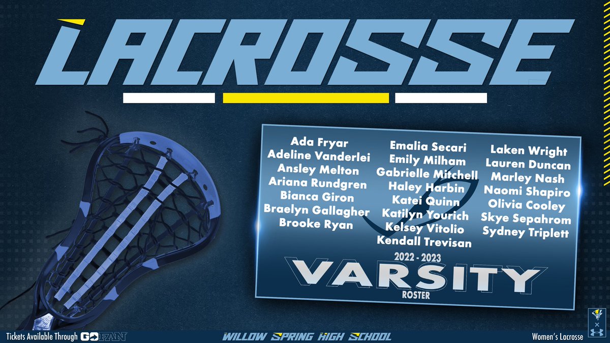 Congratulations to our 2023 Varsity Women’s Lax team‼️
Can’t wait to see what this group can accomplish 🤩 #STORM