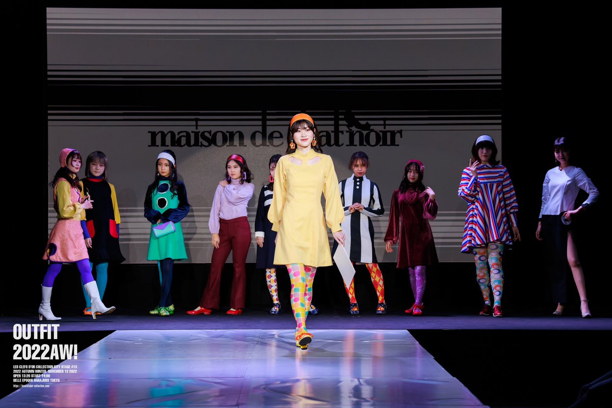 nextonepro's tweet photo. ファッションショーLes Clefs d'or Collection
☆2023SS京都
3月12日　京都衣棚で開催
初参加ブランド
maison de chatnoir
1930-1960年代英国、ノーティファッションのブランド
京都でのショーは初となります。お楽しみに！
@Neuf_Chatons 

https://t.co/9bLvM6fga2
#ファッションショー https://t.co/iaQKgJkXYn
