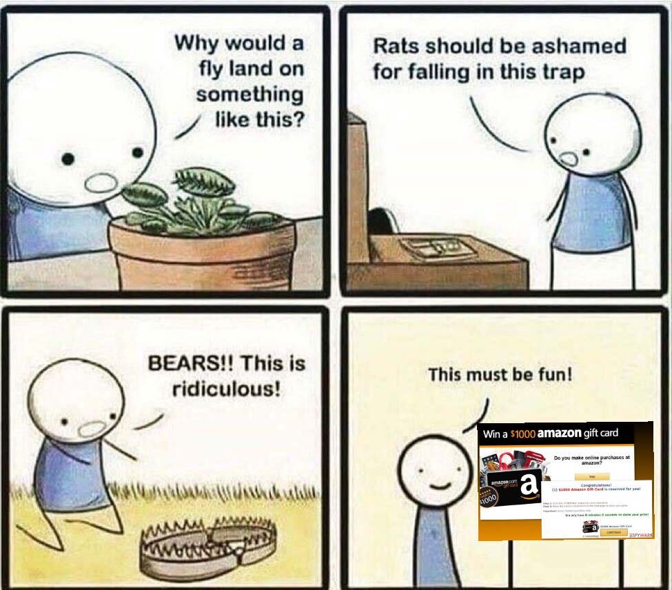 Malwarebytes's tweet photo. It's not always easy to spot scams. 🙃 https://t.co/bBmqy2MYHn