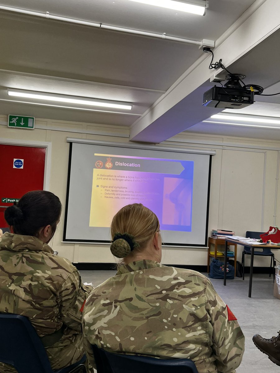 An unannounced IQA Visit on one of our <a href="/ArmyCadetsUK/">Army Cadets UK</a> First Aid courses today ⛑️