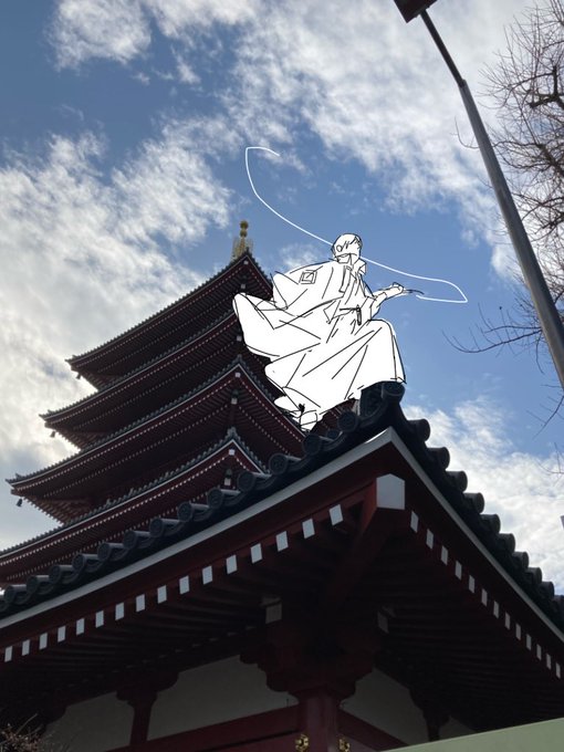 「ショートヘア 神社」のTwitter画像/イラスト(新着)
