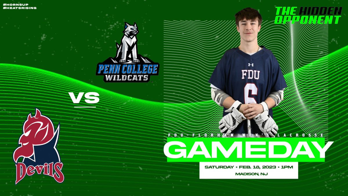 FDU Devils Athletics (@fdudevils) on Twitter photo GAME DAY | <a href="/fdumenslax/">Fairleigh Dickinson Men's Lacrosse</a> hosts Penn College at 1pm in non-conference action! #HornsUp #HeatsRising
Live Stats/Video: bit.ly/3Sak6r2 GAME DAY | <a href="/fdumenslax/">Fairleigh Dickinson Men's Lacrosse</a> hosts Penn College at 1pm in non-conference action! #HornsUp #HeatsRising
Live Stats/Video: bit.ly/3Sak6r2
