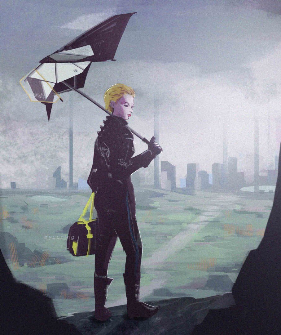 yuuningart's tweet image. #fragile #fragileexpress #DeathStranding #hideokojima