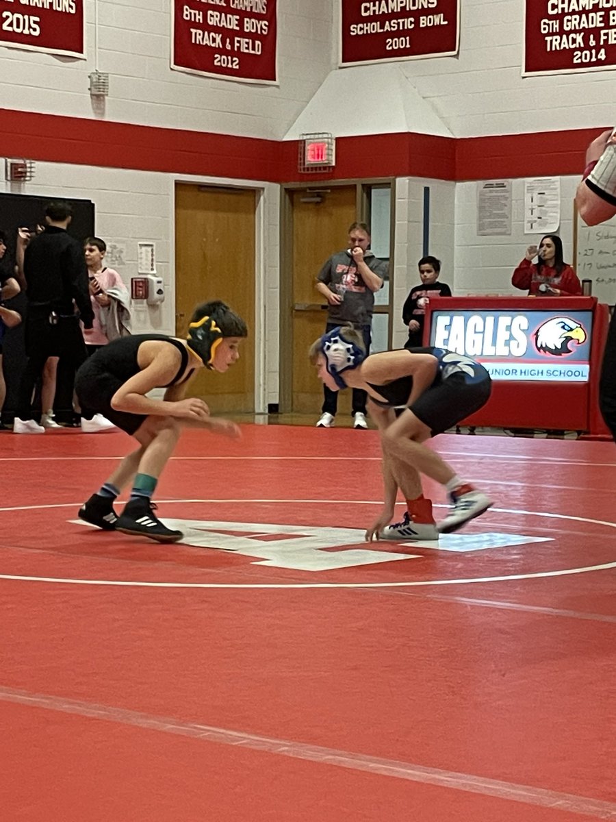 MrsKopp96's tweet photo. Great Wrestling happening at the PMAC!! #inspire96 #GoWolves https://t.co/mSipk250ay