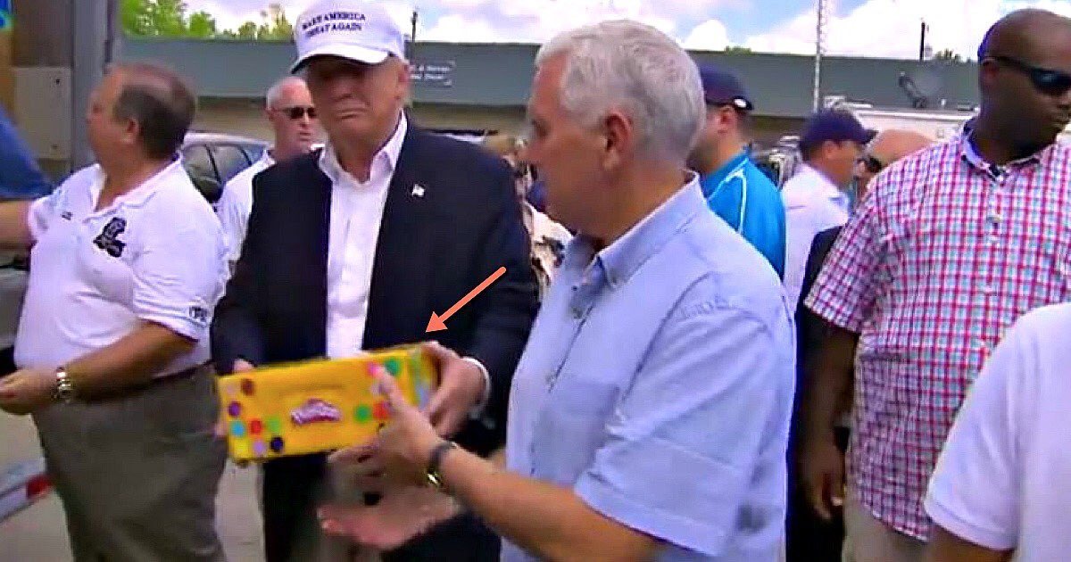 dvillella's tweet photo. @RonFilipkowski What's he going to do, throw people some paper towels, hand out Play-Doh, or pose next to the derailed train with his thumb up? https://t.co/hzs7ZhKn6r