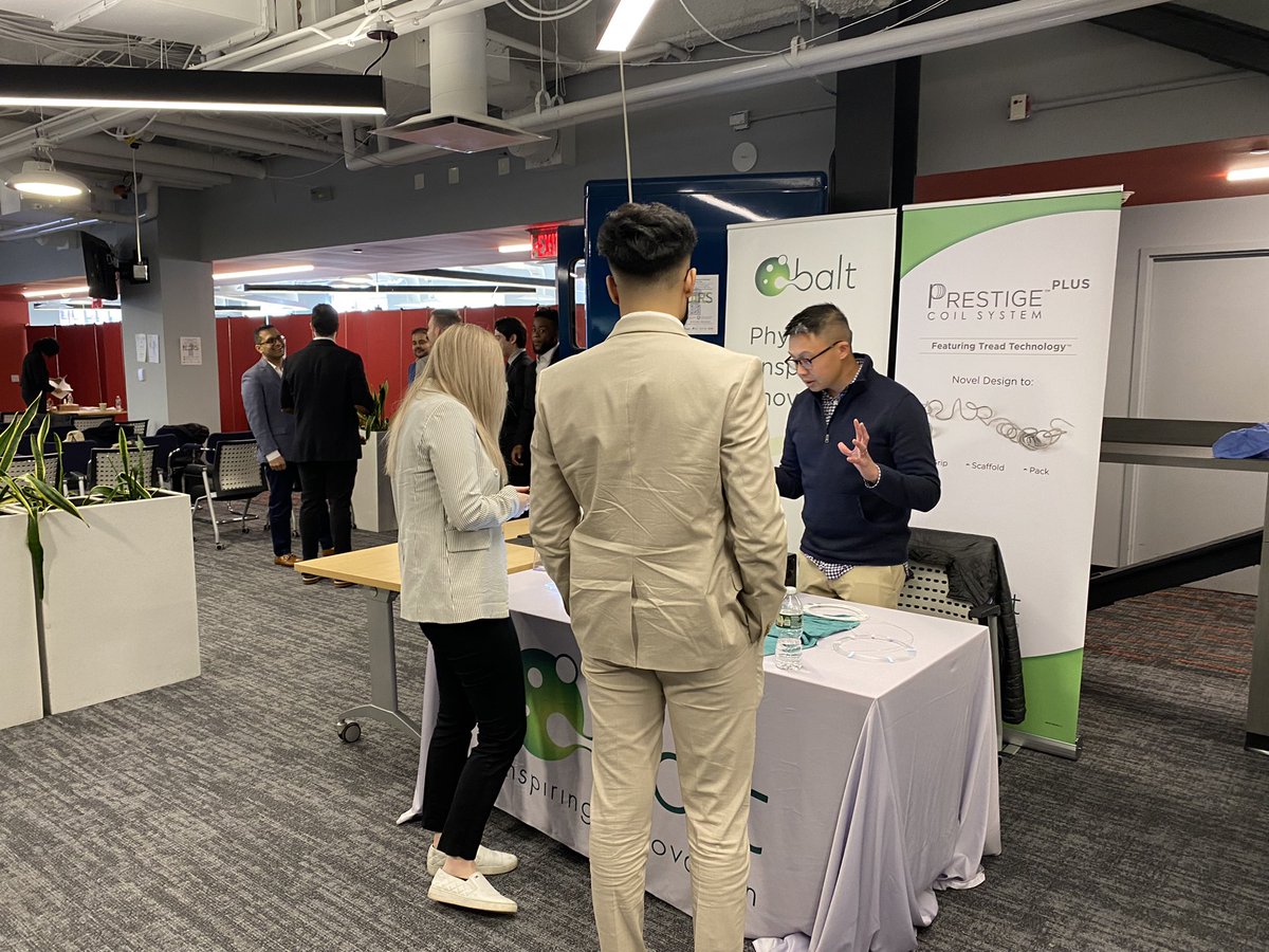 Attendees at #NJIRS2023 checking out some of the interactive presentations showcasing the latest and greatest technology in IR. Thank you again to our sponsors! @Ethicon @balt_usa <a href="/WLGore/">Gore</a> <a href="/InariMedical/">Inari, now part of Stryker</a> <a href="/BDandCo/">BD</a>