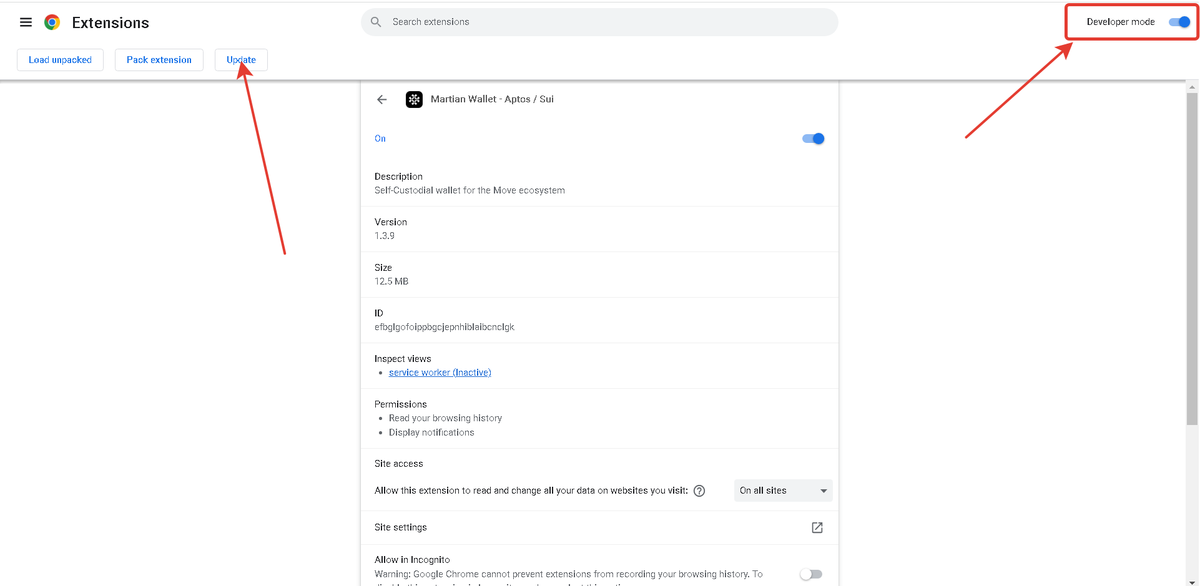 crypto_cipher01's tweet photo. Minting NFT on the test Aptos network from @martian_wallet 

1. Update the wallet to the latest version 1.3.9
2. Connect  test Aptos network in the wallet
3. In the wallet, go to the NFT tab
4. Mint Martian NFTs
5. Go to https://t.co/qx2qC9tnB0
6. Connect the wallet
7. Mint NFT https://t.co/24cWAos233