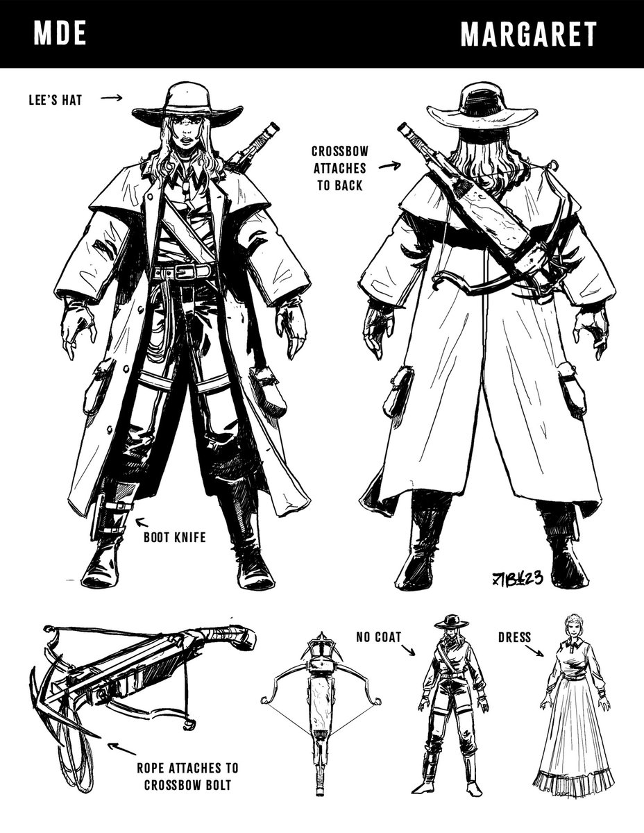 Character Design for an upcoming project! Really excited about this one!
.
.
.
#MDE
#oldwest #monsterhunter
 #characterdesign #artistsoninstagram  #art  #commission #comic #comicart #artoftheday #aotd #comic #fanart #comicartist #comicbookart
