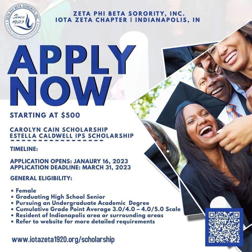 ZphibIZ's tweet photo. Our scholarship application is now OPEN for high school seniors. The deadline to apply is March 31st.  Encourage your scholars to apply!

https://t.co/bc93p3FOcR

#Scholarship #ZPhiB103 #ZPhiB https://t.co/UDo0yvXI5P