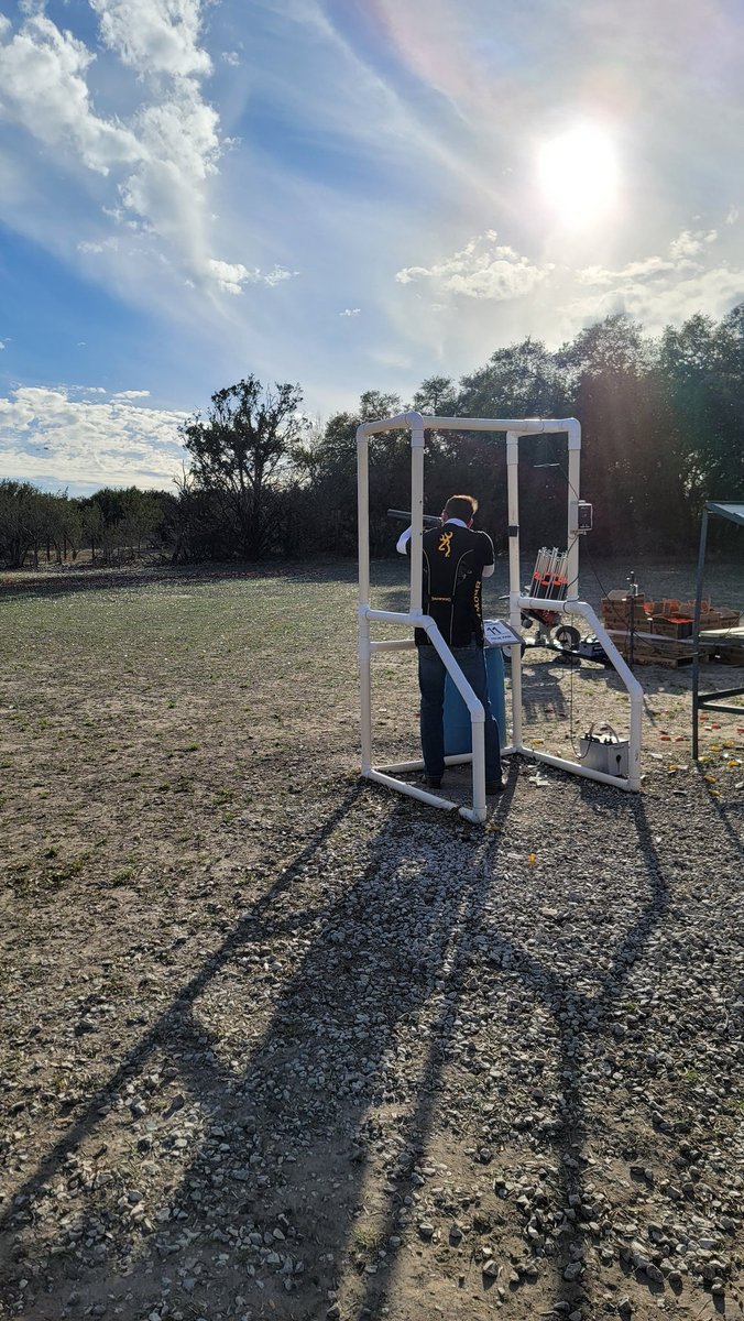 ehs_4h's tweet photo. Freezing but lots of fun! Eastlake 4H shooting from sun up to sundown. #fearthefalcon #Eastlake #sisd https://t.co/0C6HZyvefX