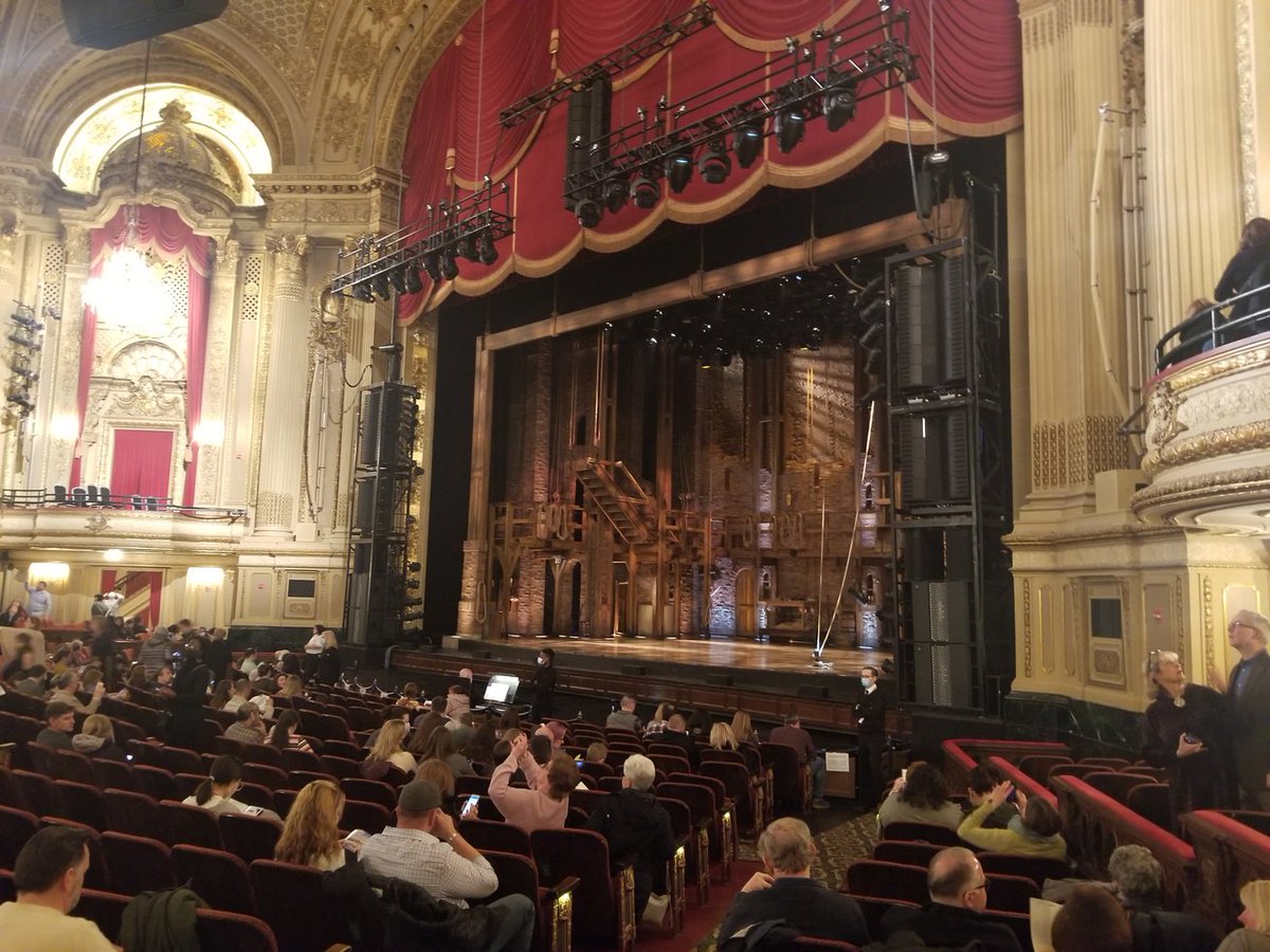 JamesRojasNews's tweet photo. Best birthday present ever, thanks to my amazing wife 😁  #Hamilton #HamiltonBoston https://t.co/slTGyDOk15