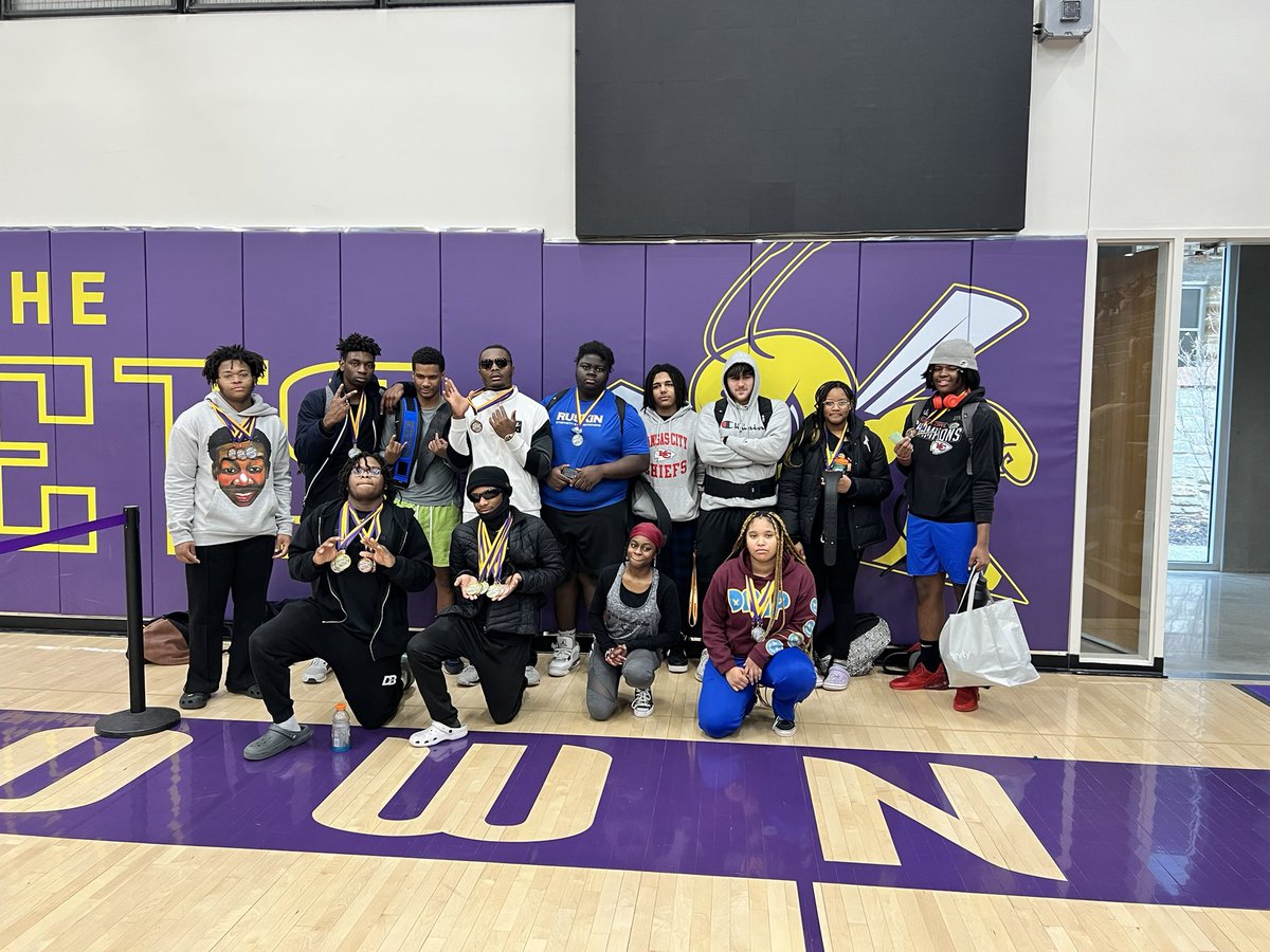 coachbadali's tweet photo. The Ruskin Weightlifting Team walked away with multiple medals today at the North Kansas City Power Meet. Thank you @NKCFootball for putting on the meet! @Ruskin_Eagles @RuskinFootball @ruskinnews https://t.co/lsz5LOEaEQ