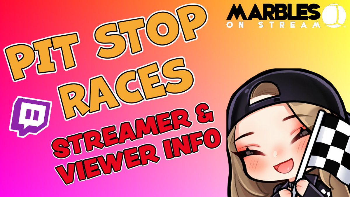 BlizzardGurrl_'s tweet photo. 📣 New YouTube video! Gives you ALL the info you need for Pit Stop Races! 🏁 

✅ Streamer AND Viewer info!! 

Check out my quick tutorial here 💕 https://t.co/zExwxehi2j

#tutorial #MarblesOnStream https://t.co/hQ5pR8C5Du