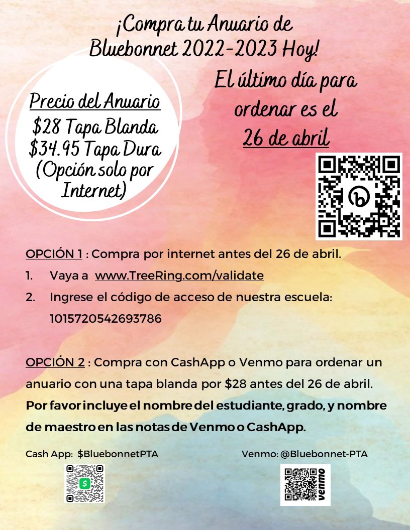 It’s time to order your yearbooks! 

If you have seen any of the yearbooks in the past 3 years then you know the amazing work that Lori has done with them.
This year she has once again put together an amazing yearbook for BBE! 
<a href="/BluebonnetLions/">Bluebonnet Elementary School</a> <a href="/SpecialsBBE/">Bluebonnet Specials</a>