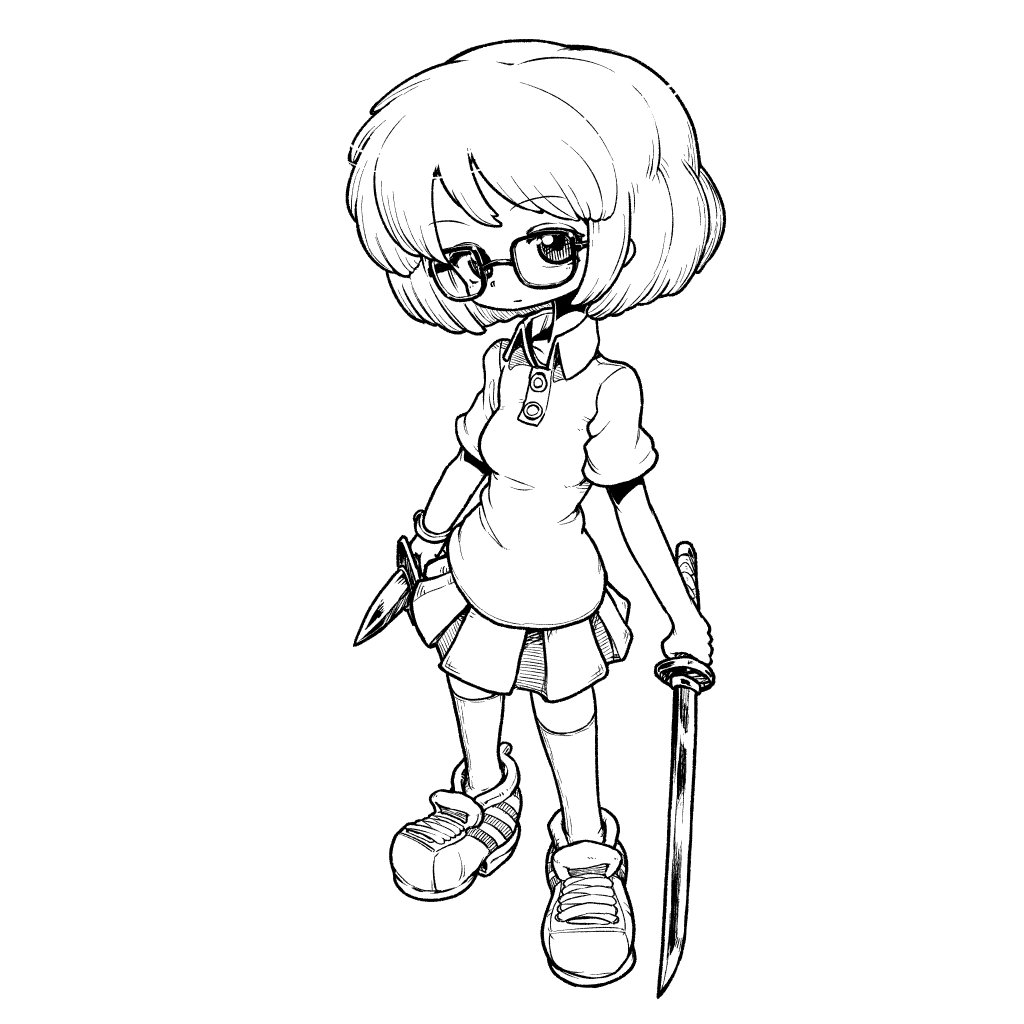 「2023/02/19 めがね1 」|業堀(gobori)のイラスト