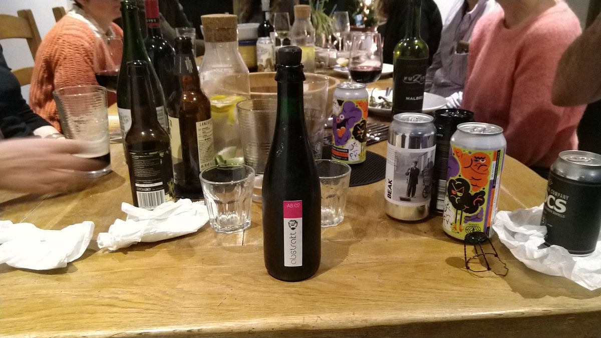 siimington's tweet photo. @BrewDog Popping open a bottle of Abstrakt 02... https://t.co/kxkm0mLKA1