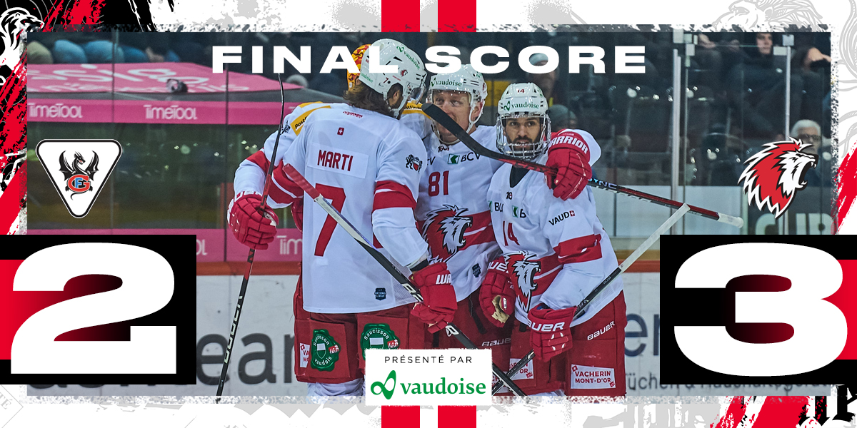 lausannehc's tweet photo. Une victoire à Fribourg pour bien terminer la semaine 😎

Les Lions rentrent victorieux de leur déplacement à la BCF Arena grâce à des buts de Daniel Audette, Tim Bozon et Martin Gernat !

#Lunionfaitlaforce

HC Fribourg-Gottéron 2⃣-3⃣ Lausanne HC 
#HCFGLHC https://t.co/Z07CYvzCfo