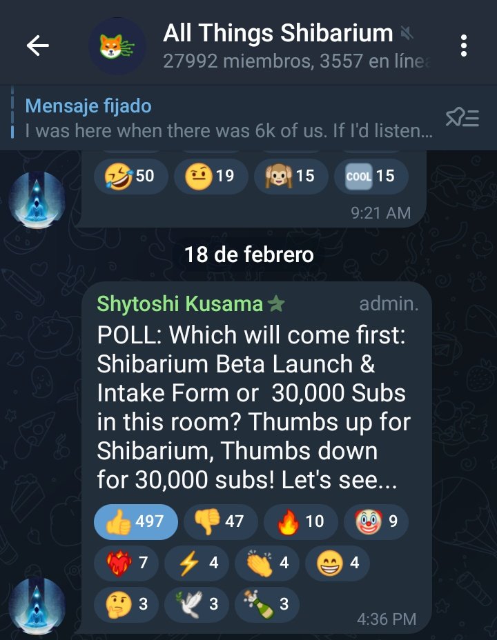 Xandersπ»πͺ (@shibaxanders) on Twitter photo SHIBARIUM GROUP ON FIRE!
Join if you are interested 
t.me/+u2gOwsAGtANlN⦠SHIBARIUM GROUP ON FIRE!
Join if you are interested 
t.me/+u2gOwsAGtANlNβ¦