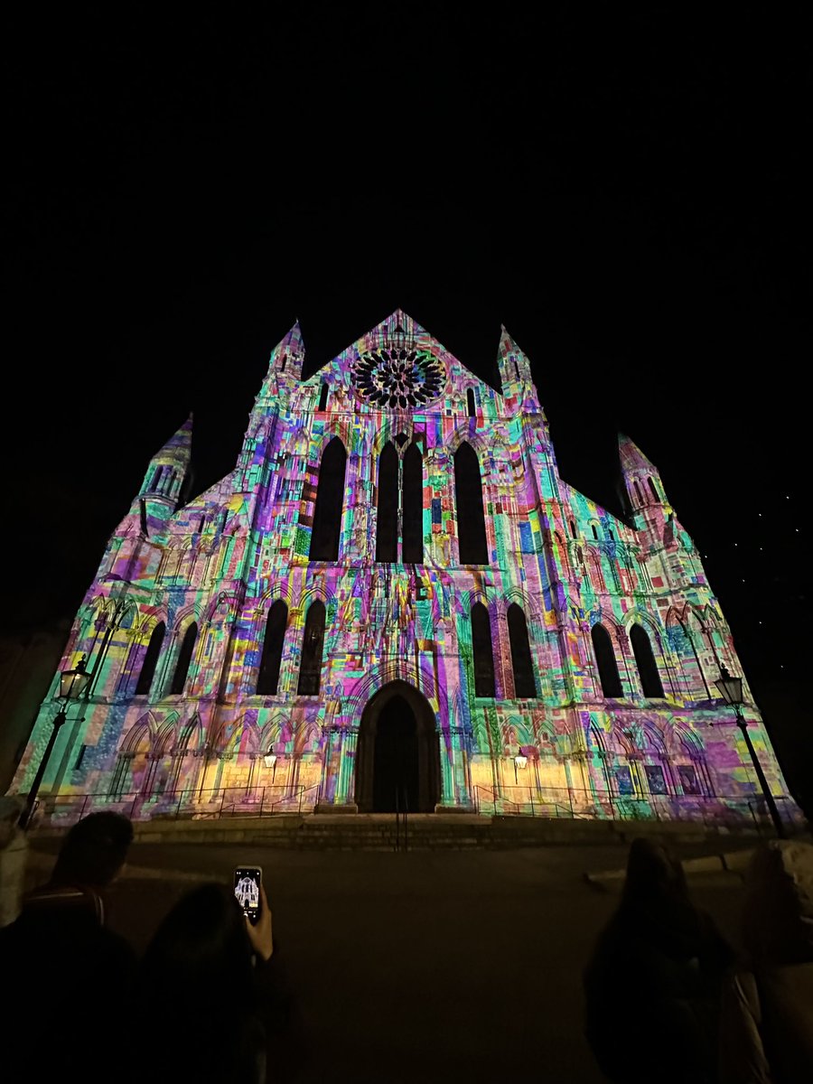 Colour and Light <a href="/York_Minster/">York Minster</a> is a fantastic display. Congratulations <a href="/theyorkbid/">The York BID</a> and <a href="/York_Minster/">York Minster</a>. #York