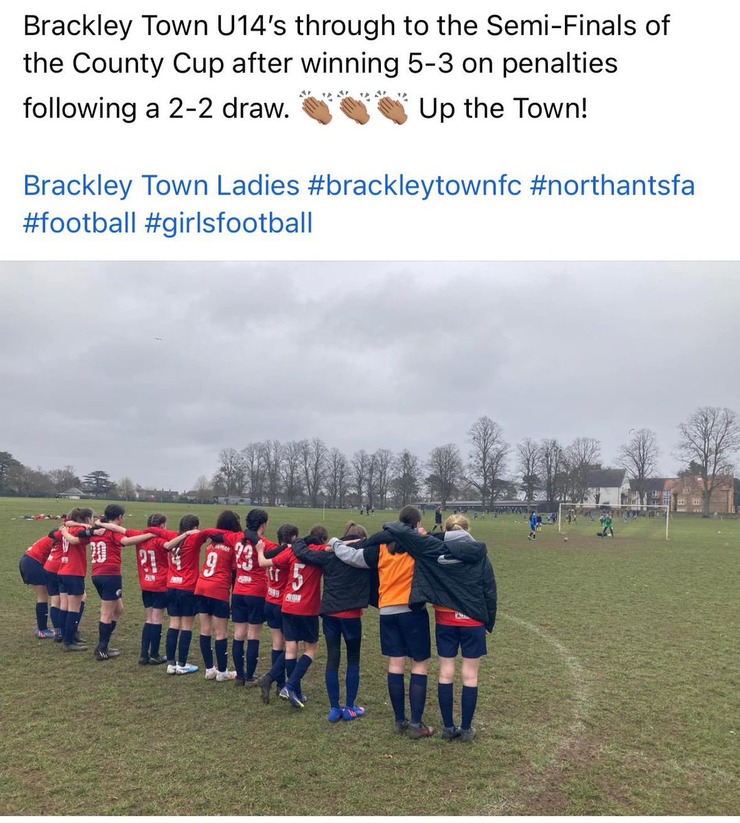 BTFCLadiesTeam's tweet photo. #WeAreBrackley ❤️🤍 https://t.co/NvSJeuSVF8