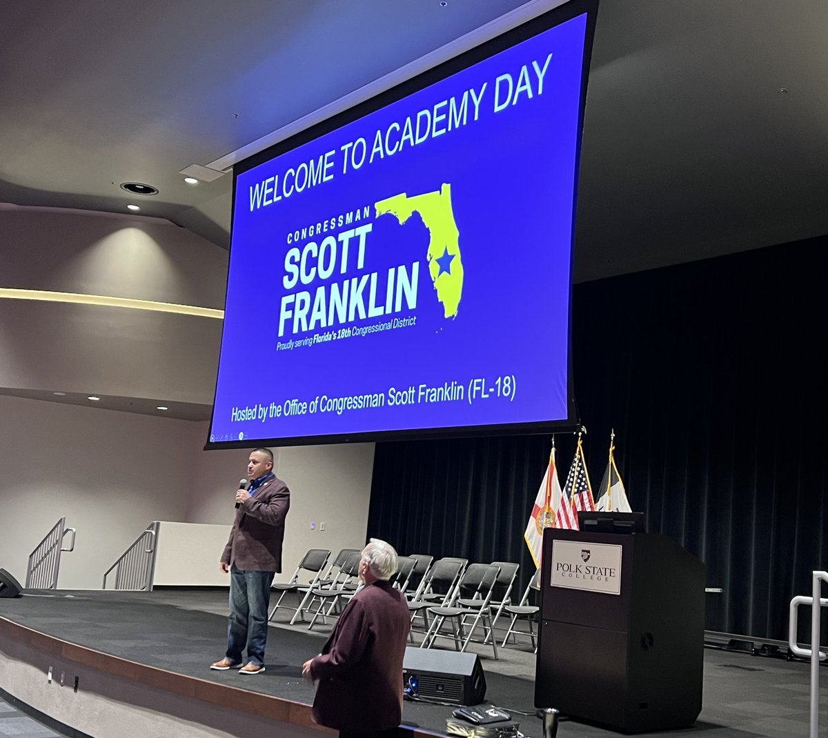 AFraga_TPA's tweet photo. So honored to represent USMMA at @ScottFranklinFL Academy Day. https://t.co/aBStucTssq