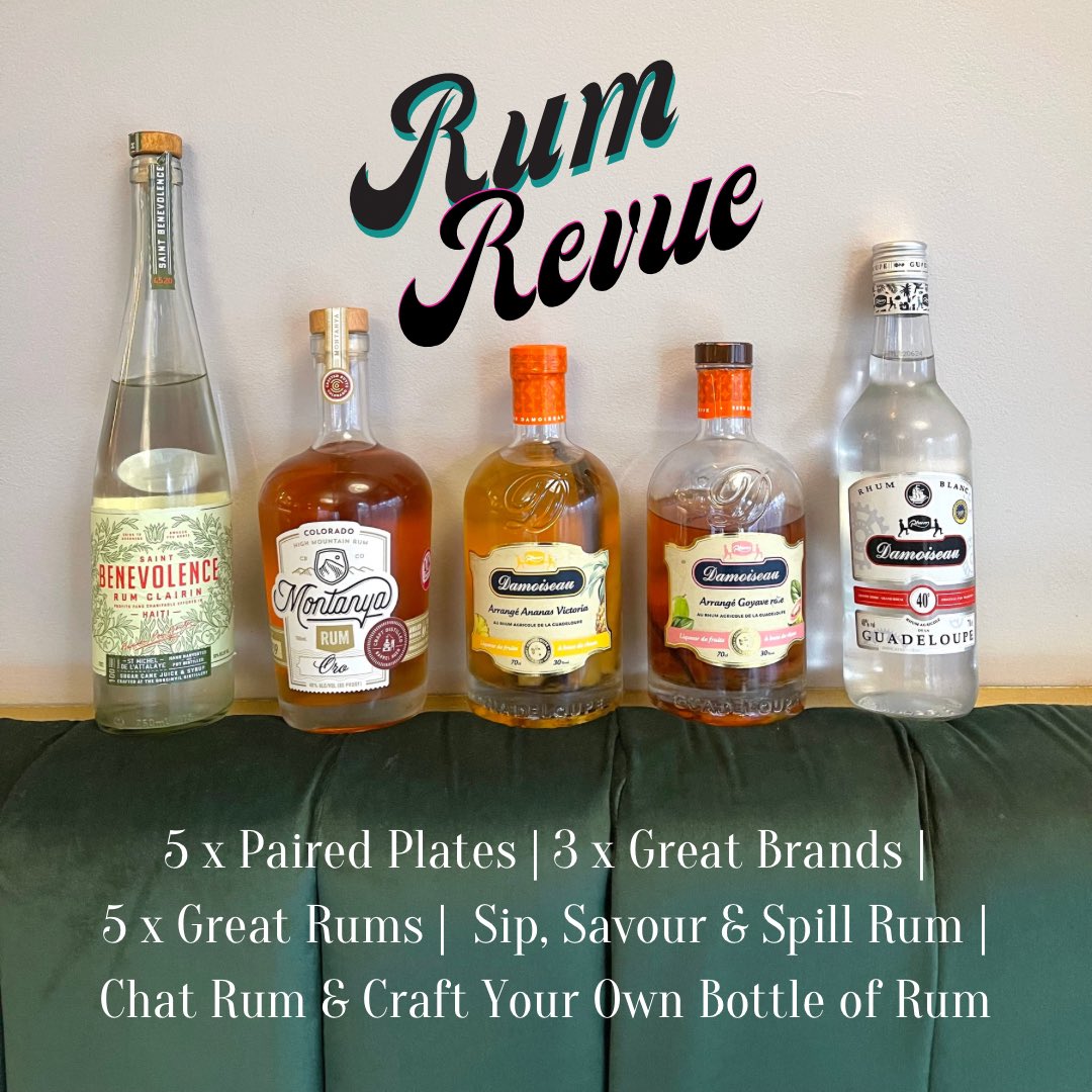 PoetsW3's tweet photo. This Wednesday 22 we are hosting our Rum Revue - going to be wonderful food &amp; drinks. So make Wednesday Wondrous &amp; book in quicker than you can say “Pina Colada” Join Us https://t.co/ZgP8QB6f2E https://t.co/zVA4oGMq3F