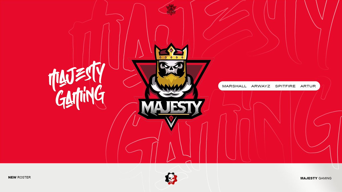 Welcome New Majesty Crew.
They Will Represent Our Organization From Now. 
Always New Blood More Power. 
👑🔥
#WeAreMajesty #NewSeasson

@artuurx 
<a href="/The_qoajiz/">Marshall💮</a> 
<a href="/Arwayz7/">arwayz</a> 
<a href="/SpitFire_1st/">🙂‍↔️</a>